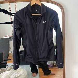 Black Nike running jacket